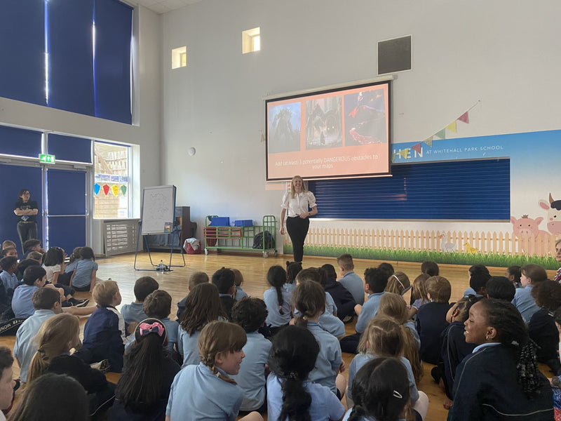 Vashti Hardy visits Whitehall Park School!