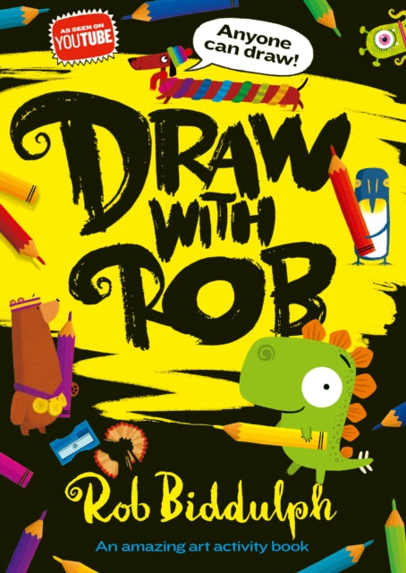 Draw With Rob, Rob Biddulph - The Marist Book Festival Pre-Order - Sat 17th June