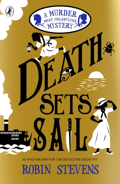 Death Sets Sail by Robin Stevens SIGNED