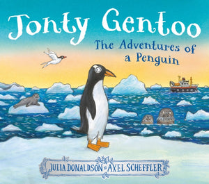 Pre-order Julia Donaldson's Jonty Gentoo with Free Height Chart