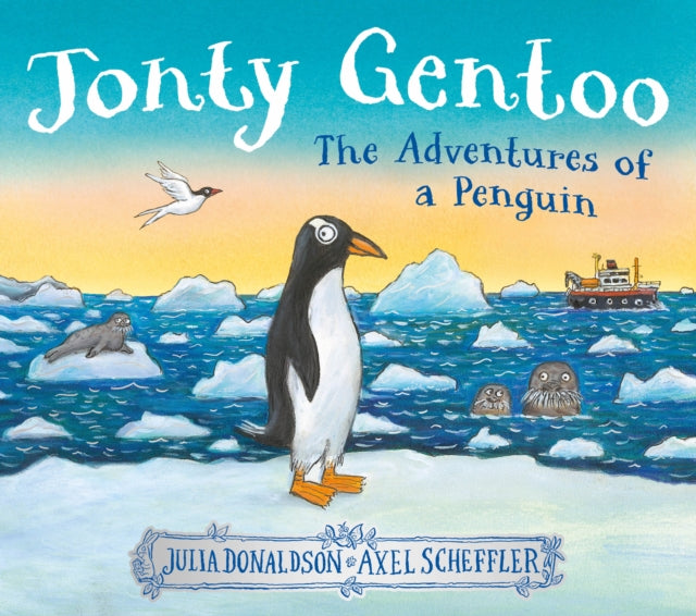 Pre-order Julia Donaldson's Jonty Gentoo with Free Height Chart