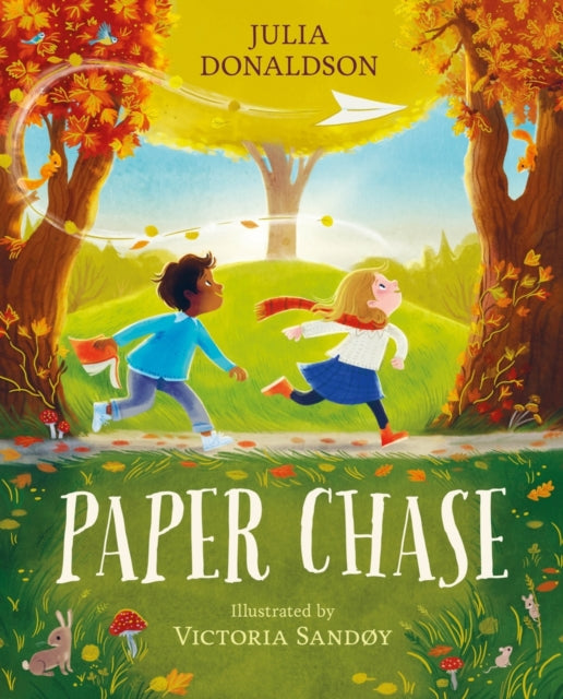 Paper Chase by Julia Donaldson SIGNED