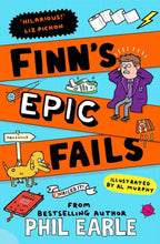 Load image into Gallery viewer, Phil Earle - Finn's Epic Fails (Book 1) + When the Sky Falls Graphic Novel Tuesday 29th September Wetherby Prep
