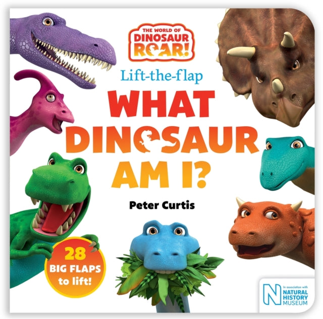 What Dinosaur Am I? A Lift-the-Flap Book - The World of Dinosaur Roar