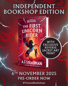 The First Unicorn Rider, signed Independent Bookshop Edition (6/11/25 pre-order)