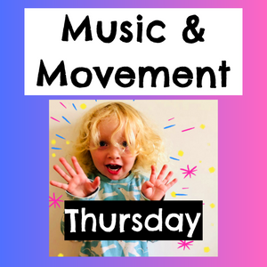 Little Pickles Music & Movement - Thursdays - ages 18 months-5 years