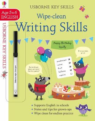 Wipe-Clean Writing Skills Ages 5-6