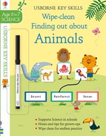 Wipe-Clean Finding Out About Animals Ages 8-9