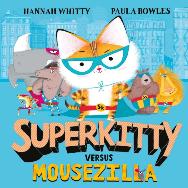 Pickled Pepper Birthday Party books - Superkitty versus Mousezilla